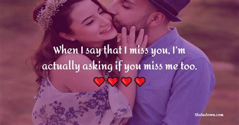 I Miss You Messages For Husband