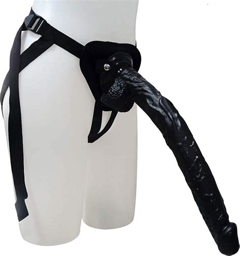 CANDOIT 40cm Super Lange Realistischer Dildo Penis Mit Harness Strap