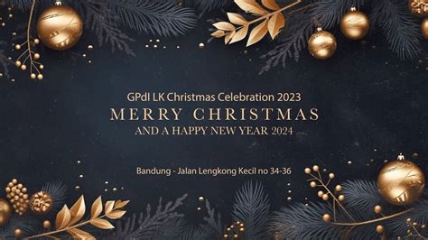 GPdI LK Christmas Celebration 2023 YouTube