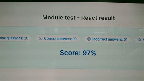 REACT MODULE 7 WEB DEVELOPMENT INTERNSHALA ANSWER KEY YouTube