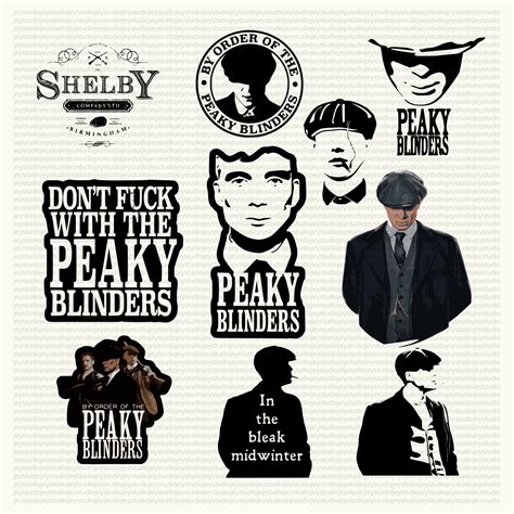 Peaky Blinders SVG Tommy Shelby SVG By Order Of The Peaky Etsy New