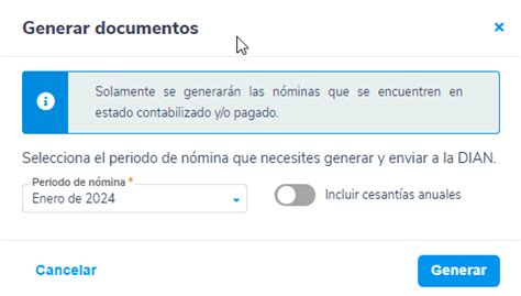 Liquidación de cesantías e intereses anuales nómina electrónica Pro