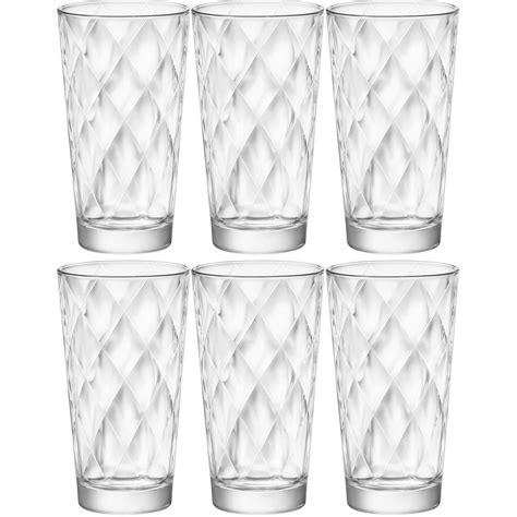 Bormioli Rocco Longdrinkglazen Stuks Relief Glas Ml Kopen