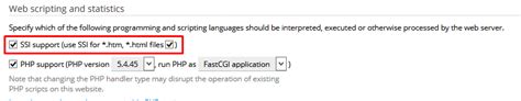 How To Enable Server Side Includes Ssi Support In Plesk Plesk