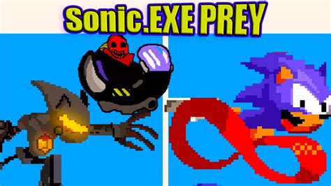 Friday Night Funkin Prey FNF Mod Hard VS SONIC EXE YouTube