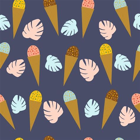 Premium Vector Vector Illustration Of Bright Cute Seamless Pattern