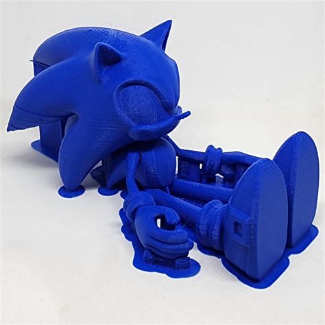 Stl File Sonic Articulated・3d Printing Design To Download・cults