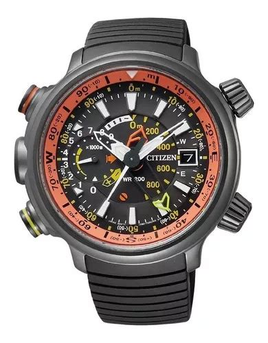 Reloj Citizen Hombre Promaster Land Altichron Bn F Color De La