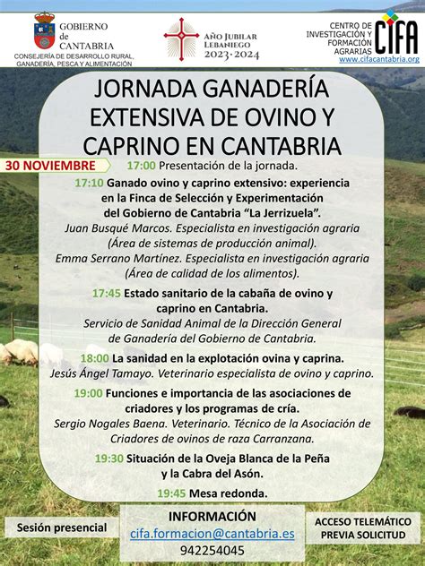 Jornada De Ganader A Extensiva De Ovino Y Caprino En Cantabria Ugam