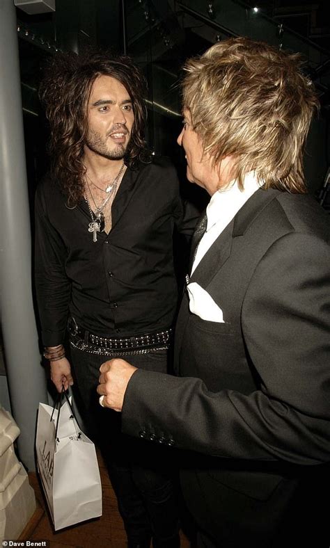 The Moment Russell Brand Was Blasted By Furious Sir Rod Stewart At Gq