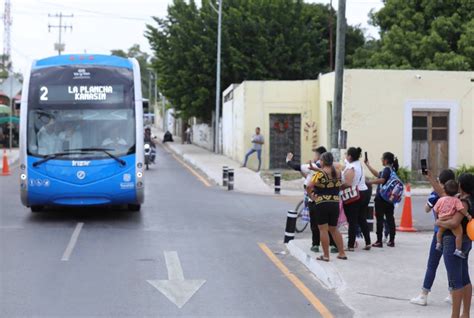 Recorridos de prueba del Ie Tram Yucatán Al Momento