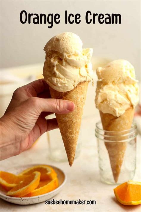 Orange Creamsicle Ice Cream Recipe