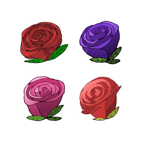 Rose Flower Vector Rose Flower Floral Png And Vector With