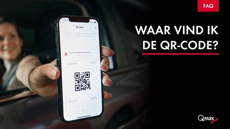 Waar Staat De QR Code In De Q Park App YouTube