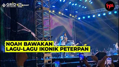 Bukan Noah Ariel Bawakan Lagu Peterpan Di Pestapora Youtube