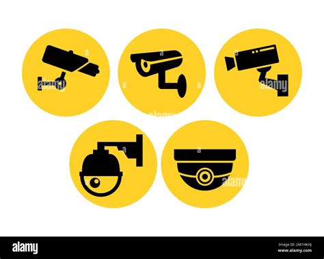 cctv vector logo video camera icon design