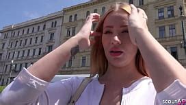 GERMAN SCOUT Curvy German Latina With Biggest Natural Tits Pickup For