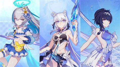 HONKAI IMPACT 3rd ID BETA V6 7 Ringkasan Outfit Summer Trio