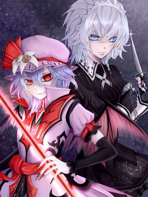 Anime Fandoms Remilia Scarlet Touhou Project Izayoi Sakuya