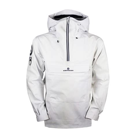 Amundsen Peak Anorak Mens Ski Jacket In White