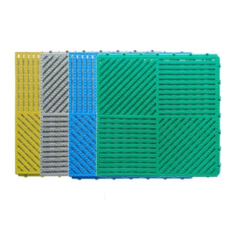 Interlocking Anti Skid Comfortable Pvc Flooring Tile For Swimming Pool