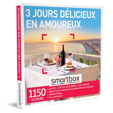 Coffret Cadeau Evasion En Amoureux Smartbox