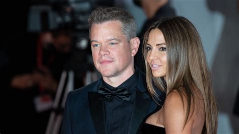 Matt Damon Qui Est Sa Femme Luciana Barroso Closer