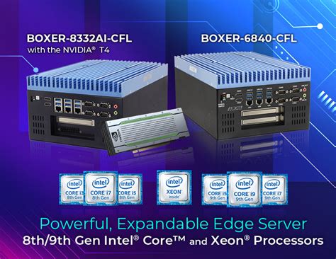 Powerful Expandable Edge Server With 8th9th Gen Intel® Core™ And Xeon