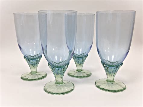 Italian Bormioli Rocco Bahia Glassware Iced Beverage Glasses Etsy