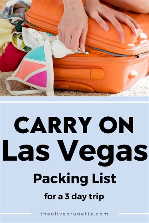 The Ultimate Las Vegas Packing List Vegas Packing Las Vegas Packing