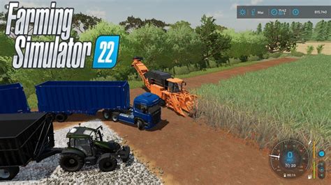 Farming Simulator 22 FAZENDA BACURI COMEÇANDO A COLHEITA DA CANA BR PC