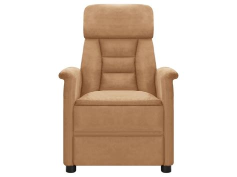 Fauteuil Inclinable Lectrique De Massage Taupe Similicuir Daim Conforama