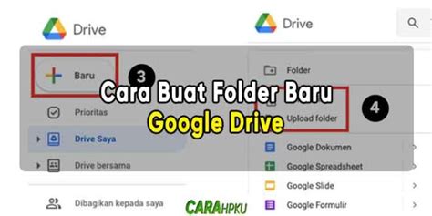 Cara Membuat Folder Baru Di Google Drive Lewat HP Dan Laptop Carahpku