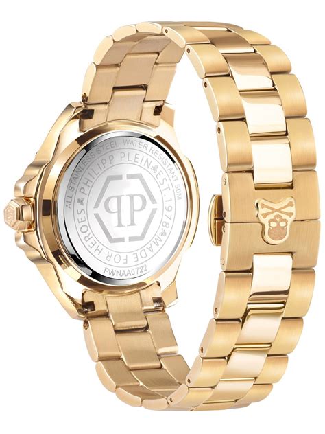 Philipp Plein Watch The Kull Genderless Gold Tone Pwnaa0722