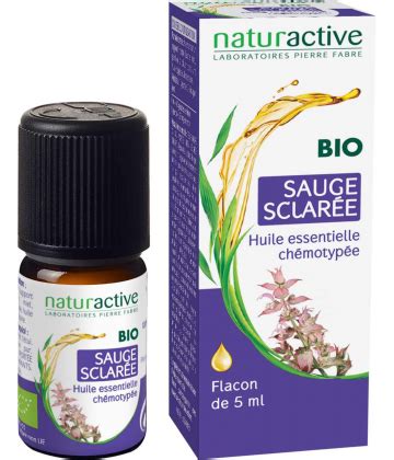 Naturactive Huile Essentielle De Sauge Sclar E Bio Ml