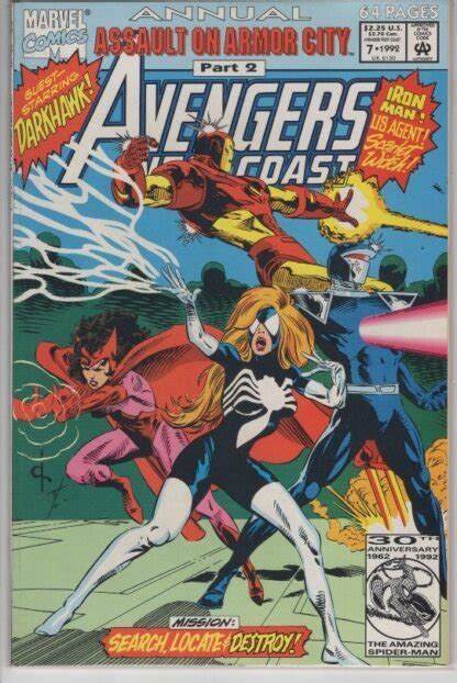 West Coast Avengers Ann Fn Vf Collector S Edge Comics