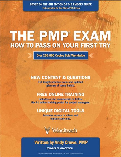 The PMP Exam How To Pass On Your First Try Sixth Edition Crowe PMP