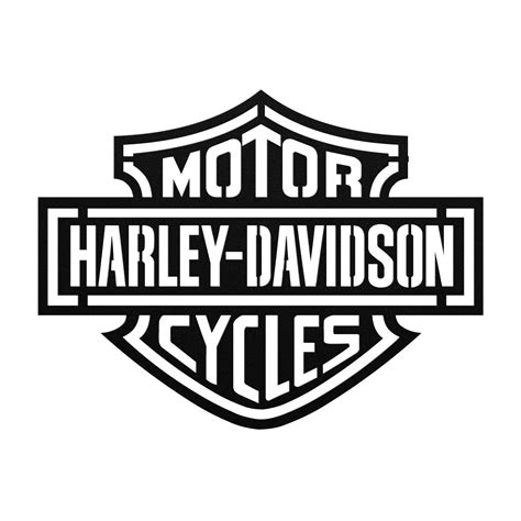 Harley Logo Cycles - Steel Monogram Above The Bed Wall Art Decor ...