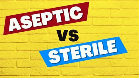Ahmed Eldeeb on LinkedIn: Aseptic Vs Sterile Conditions: What's the ... 