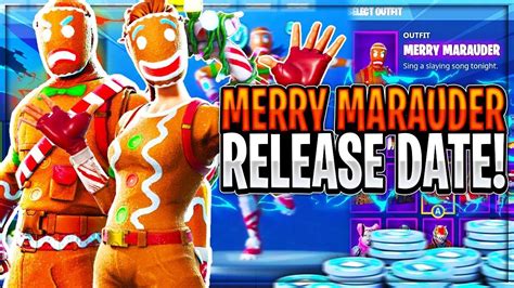 Merry Marauder Official Release Date Confirmed Gingerbread Man