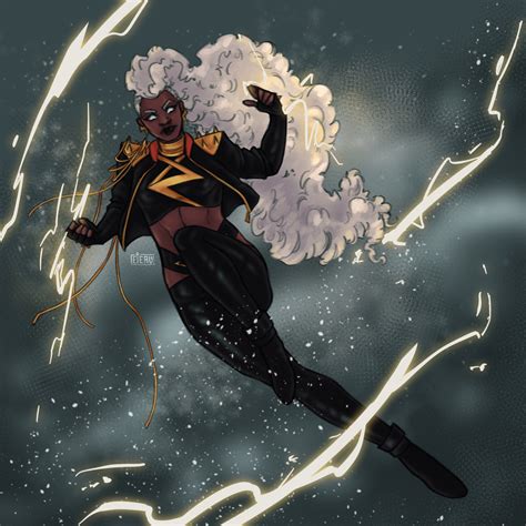 Storm In X Men Red ⚡ By Me Rmarvel