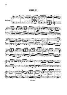 Suite No In G Minor Bwv Six English Suites By J S Bach On