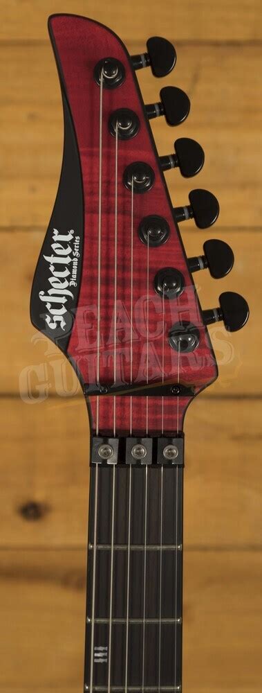 Schecter Banshee GT FR Satin Trans Red