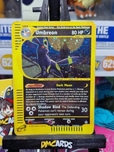 Pokemon Umbreon H29 H32 Aquapolis Holo Vintage Inglese Played EBay