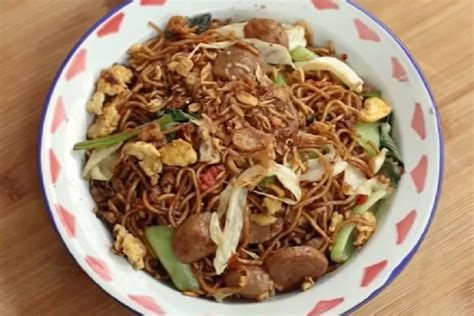 Resep Mie Goreng Tek Tek Atau Mie Goreng Jawa Ala Abang Gerobakan