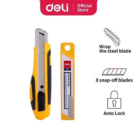 Deli Big Cutter Value Pack E Blade E Shopee Singapore