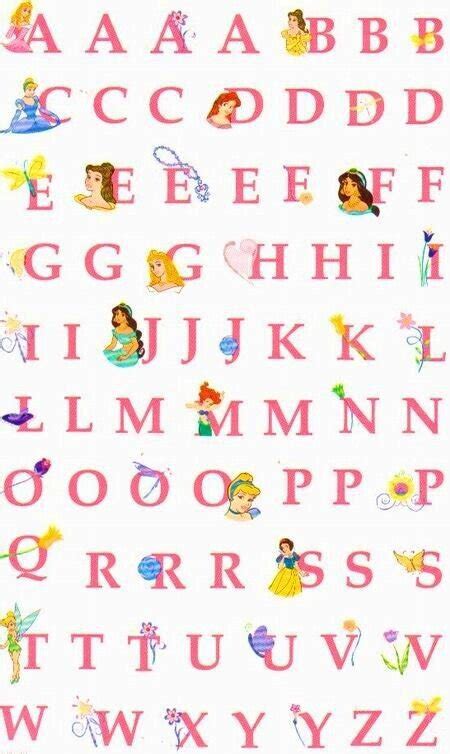 Maxi Princess Alphabet Letters Sandylion Stickers Vintage