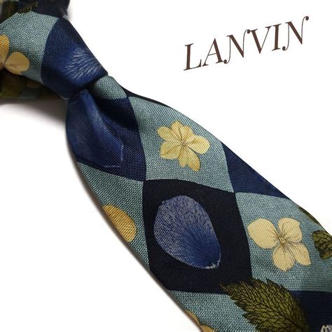 はございま [ランバン]lanvin 新社会人 新生活 卒業 入学 誕生日 バースデー 就活 結婚式 父の日 シルク]：ブランドネクタイ