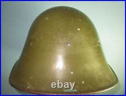 Compl Orig Ww Dutch M R Helmet Stahlhelm Casque Casco Elmo Kask Gm