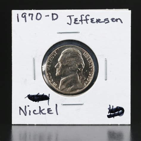 Seven Uncirculated Jefferson Nickels Ebth